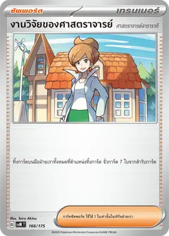 งานวิจัยของศาสตราจารย์